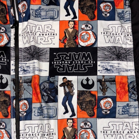 Star Wars Custom Made Graphic Men's Bomber Jacket - Picture 4 of 9